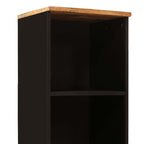 vidaXL Badezimmerschrank mit Schubladen Artisan-Eiche 38 x 33 x 160 cm
