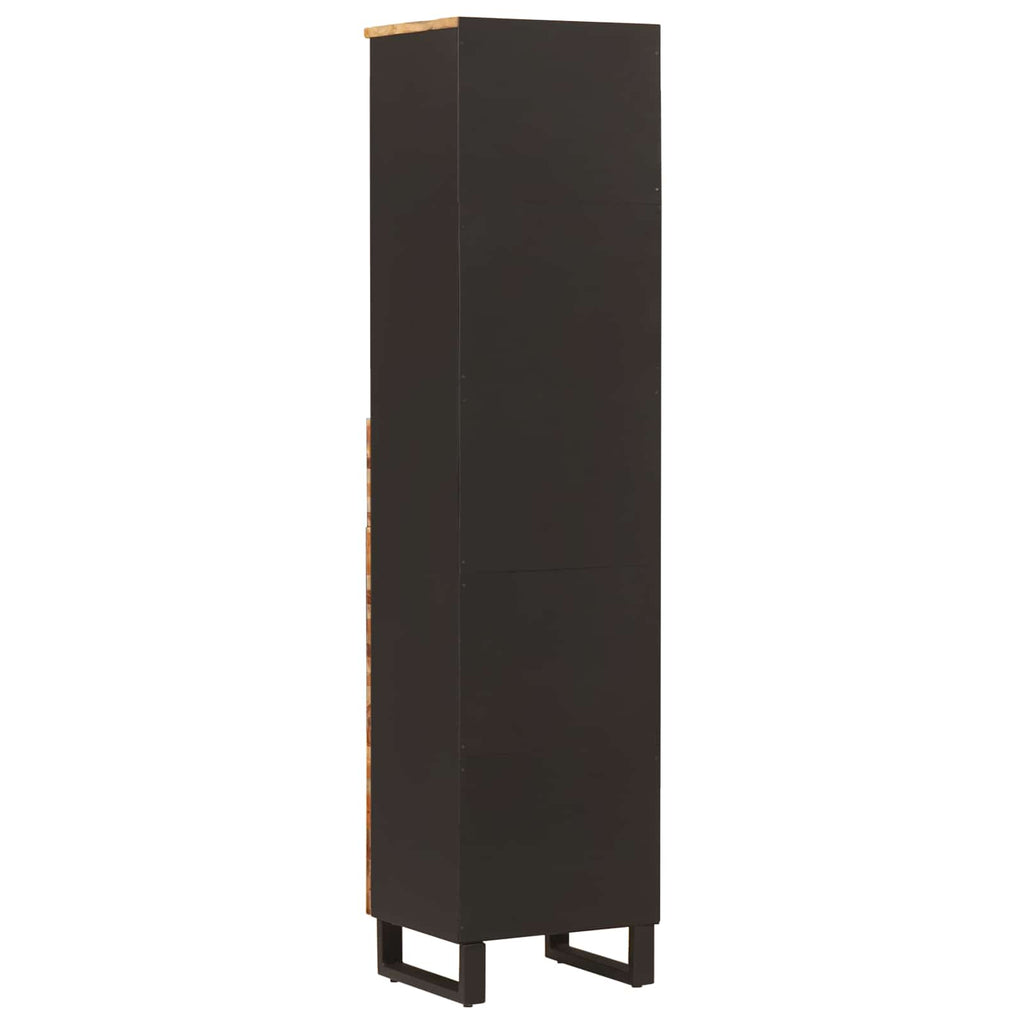 vidaXL Badezimmerschrank mit Schubladen Artisan-Eiche 38 x 33 x 160 cm