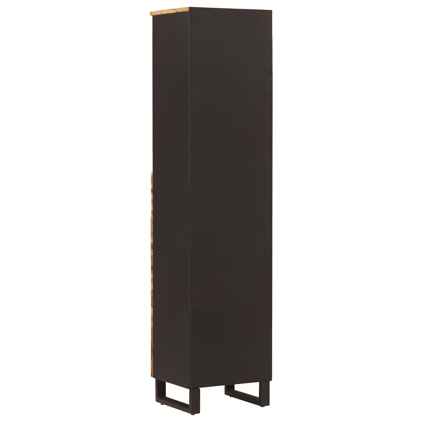 vidaXL Badezimmerschrank mit Schubladen Artisan-Eiche 38 x 33 x 160 cm