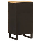 vidaXL Seitenschrank Braun 40 x 33 x 75 cm Massivholz Mango