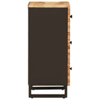 vidaXL Seitenschrank Braun 40 x 33 x 75 cm Massivholz Mango