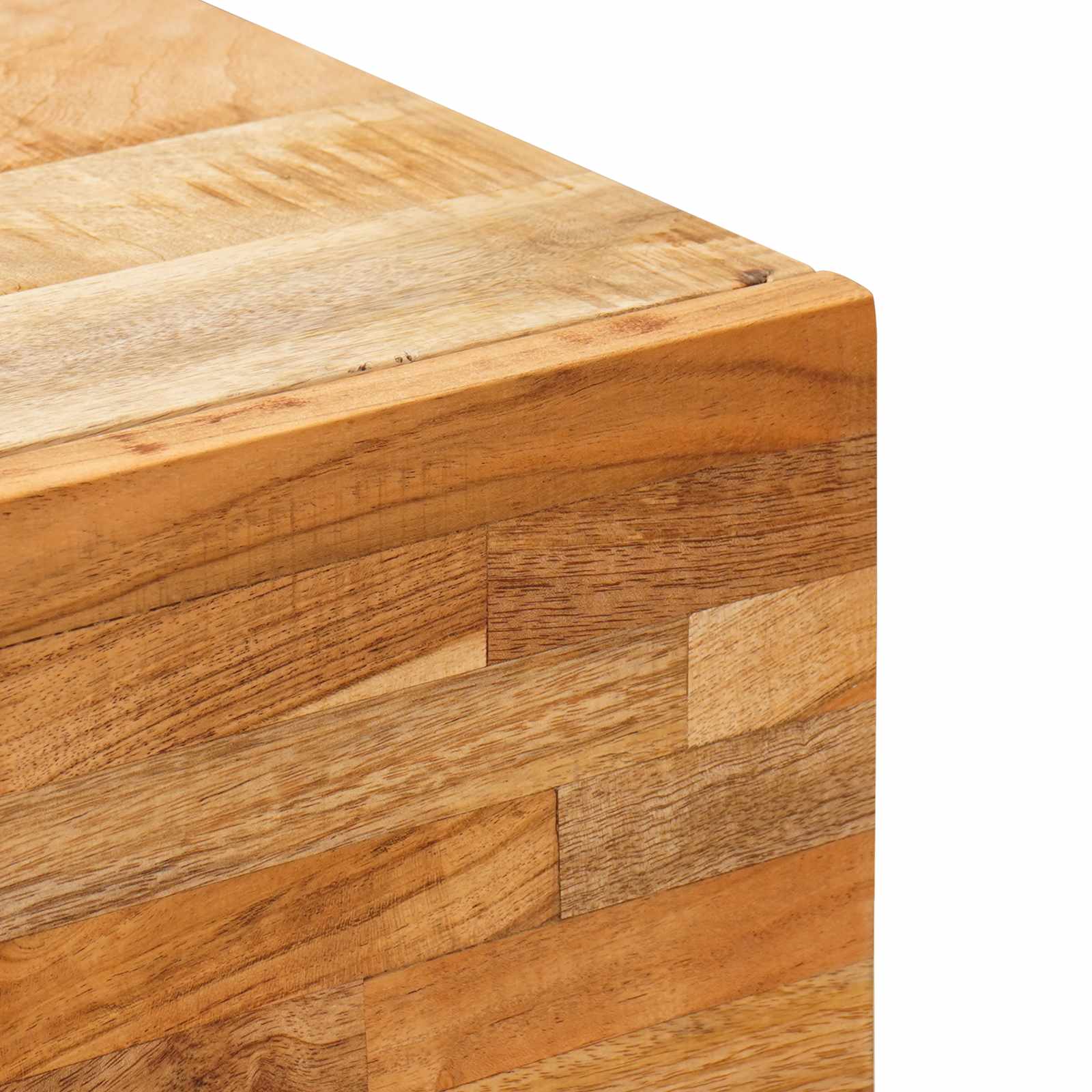 vidaXL Aufbewahrung Highboard Braun 40 x 33 x 110 cm Massivholz Mango