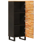 vidaXL Aufbewahrung Highboard Braun 40 x 33 x 110 cm Massivholz Mango