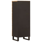 vidaXL Aufbewahrung Highboard Braun 40 x 33 x 110 cm Massivholz Mango