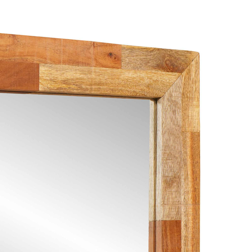 vidaXL Badezimmer Spiegel mit Speicher Artisan-Eiche 50 x 70 x 2,5 cm