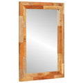 vidaXL Badezimmer Spiegel mit Speicher Artisan-Eiche 50 x 70 x 2,5 cm