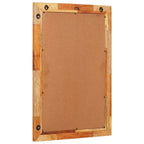 vidaXL Badezimmer Spiegel mit Speicher Artisan-Eiche 50 x 70 x 2,5 cm