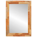 vidaXL Badezimmer Spiegel mit Speicher Artisan-Eiche 50 x 70 x 2,5 cm