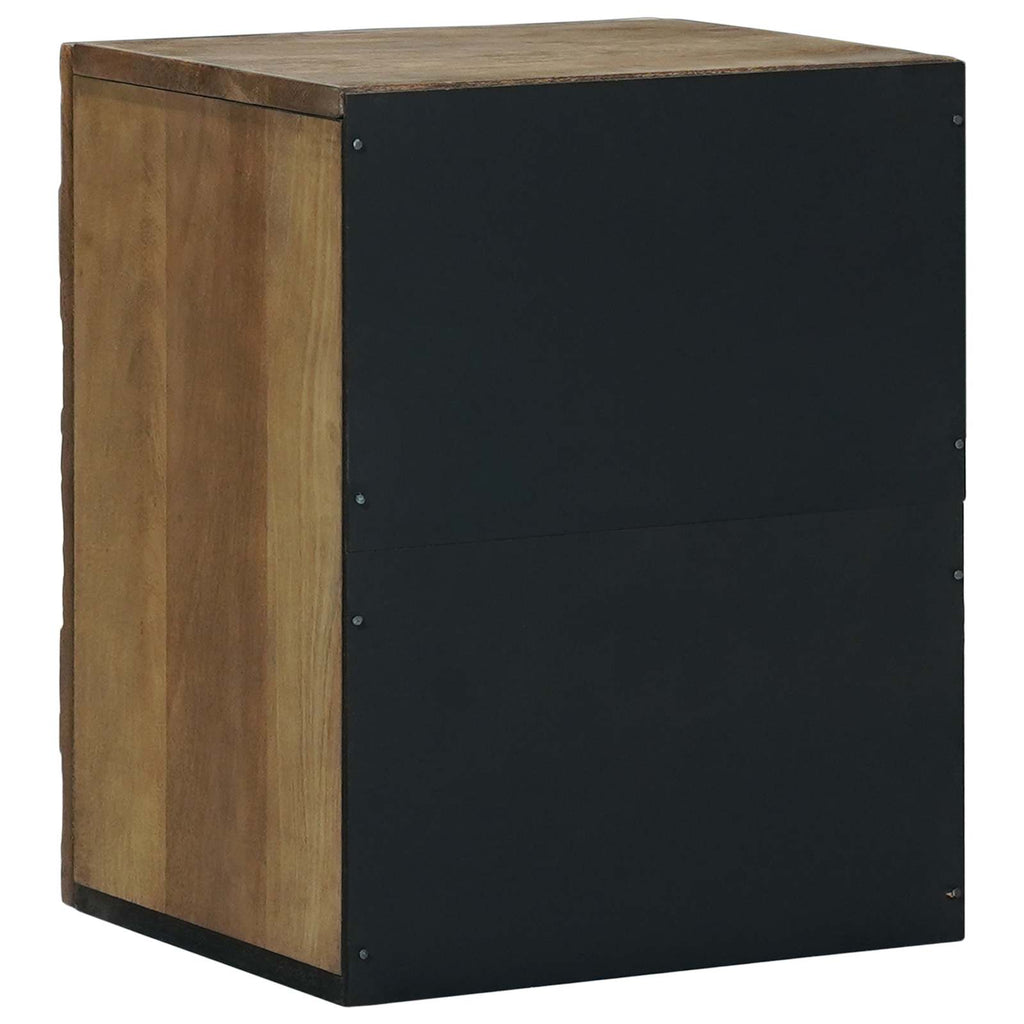 vidaXL Badezimmer Hängeschrank mit Speicher Braun 38 x 33,5 x 48 cm