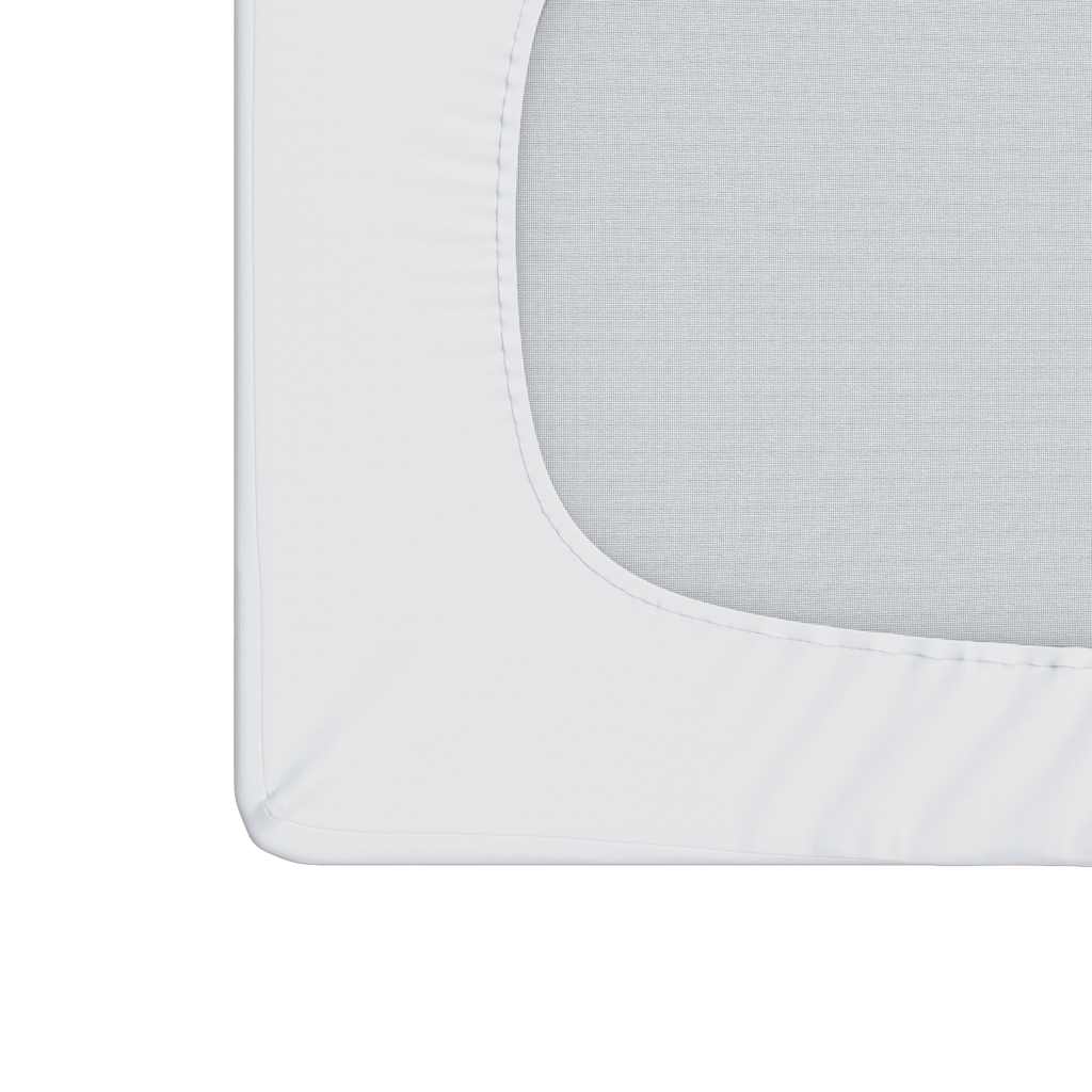 vidaXL Matratzenschoner Weiß 90x190 cm Wasserdicht