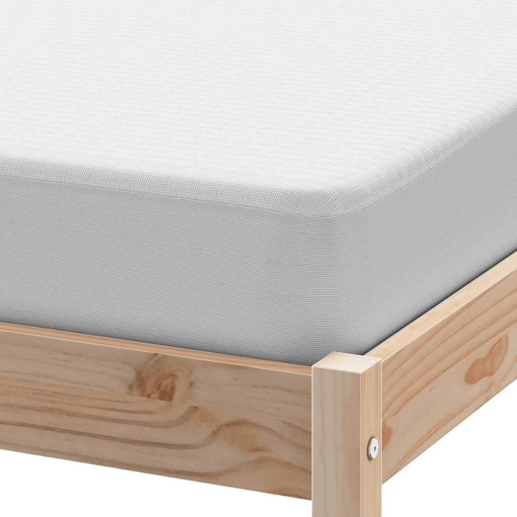 vidaXL Matratzenschoner Weiß 90x190 cm Wasserdicht