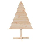vidaXL Weihnachtsbaum zum Schmücken 110 cm Massivholz