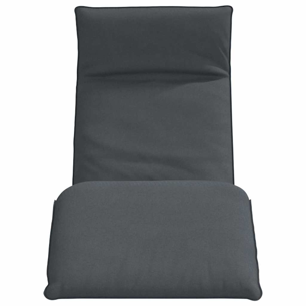 vidaXL Sonnenliege Klappbar Anthrazit 175x54x8,5 cm Oxford-Gewebe