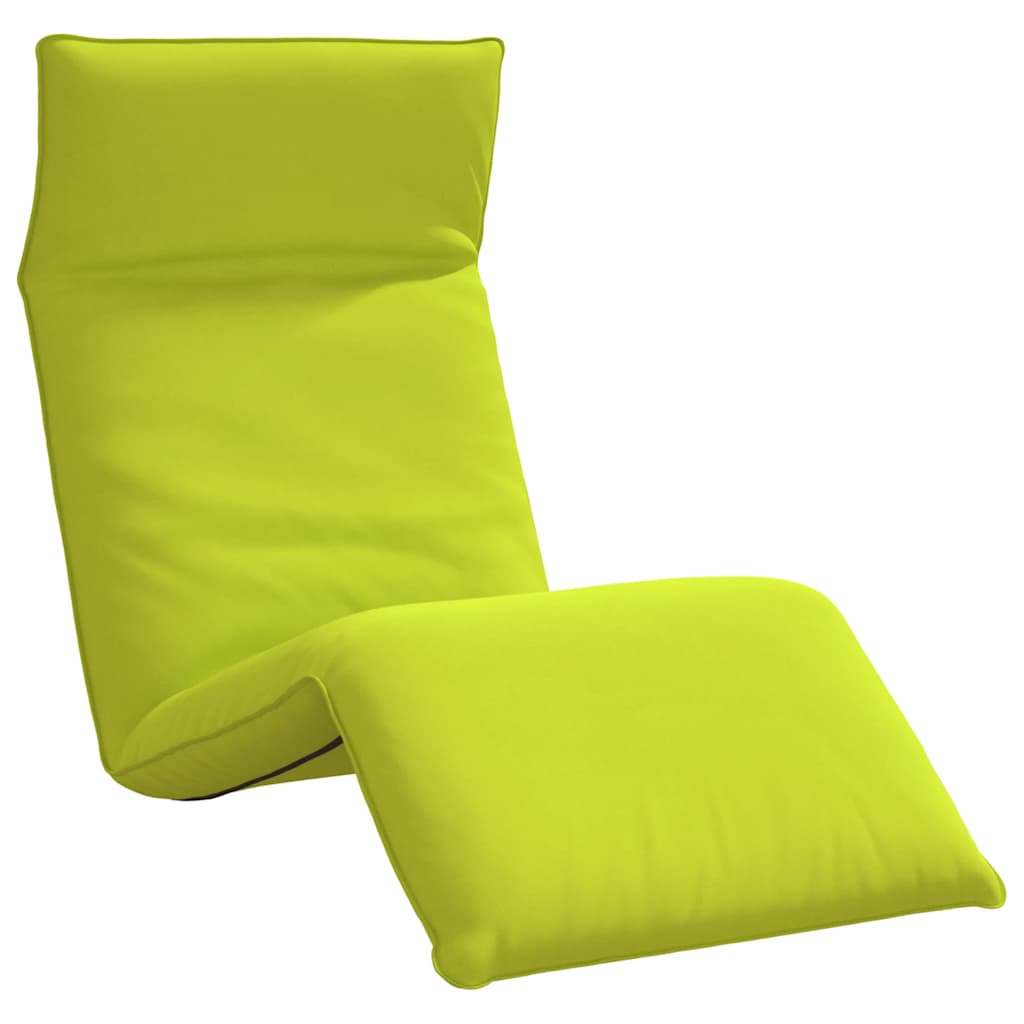vidaXL Sonnenliege Klappbar Knallgrün 175x54x8,5 cm Oxford-Gewebe