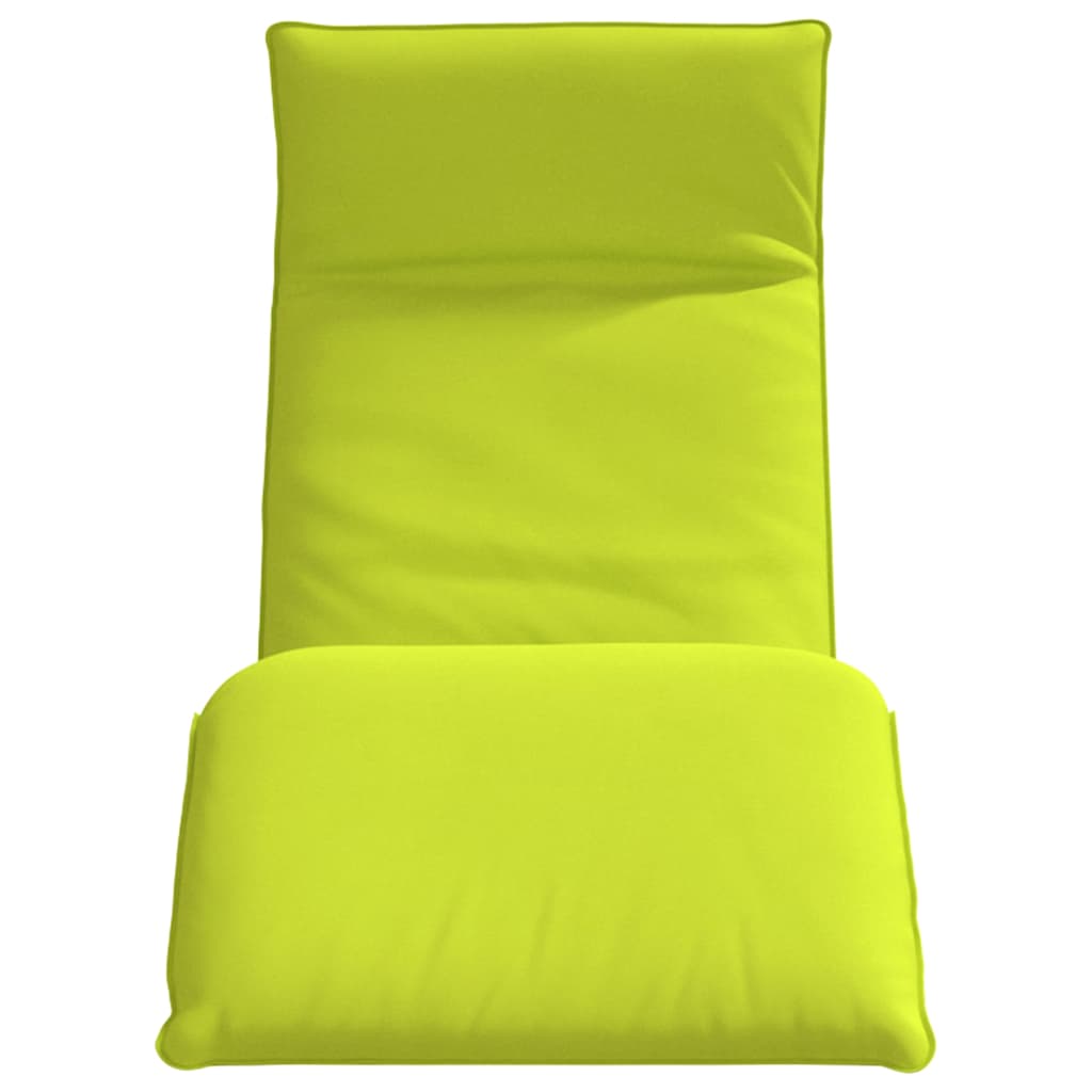 vidaXL Sonnenliege Klappbar Knallgrün 175x54x8,5 cm Oxford-Gewebe