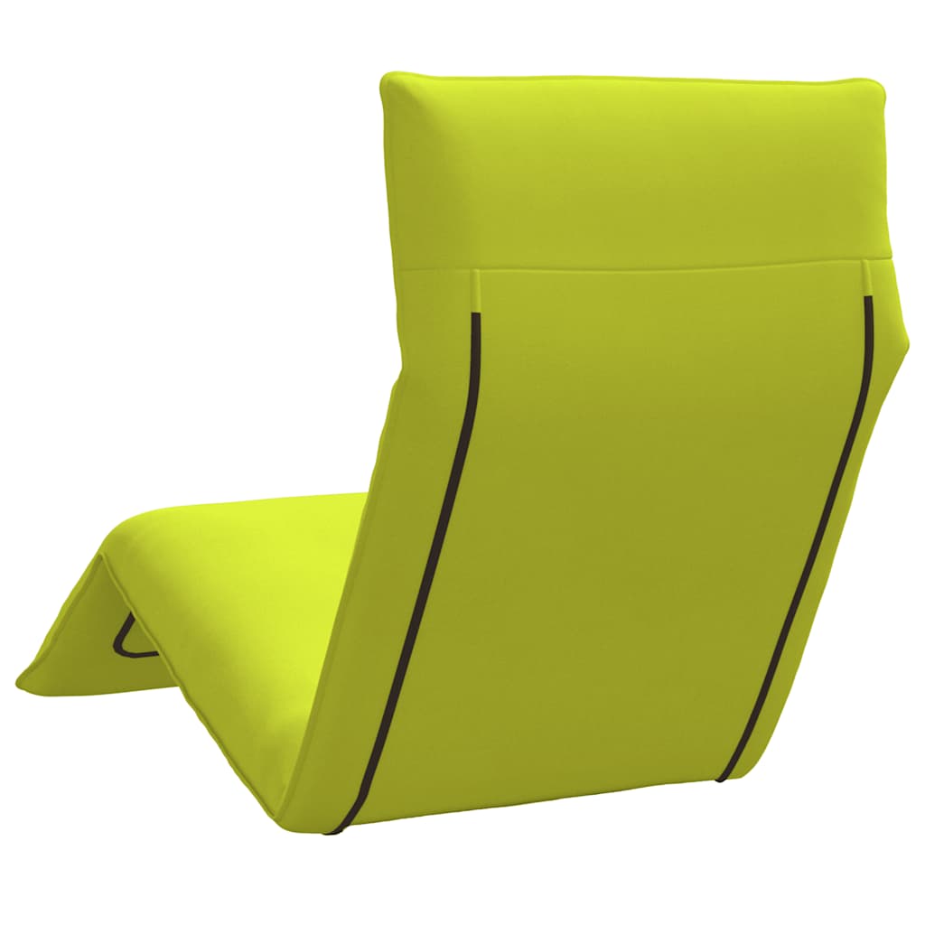 vidaXL Sonnenliege Klappbar Knallgrün 175x54x8,5 cm Oxford-Gewebe