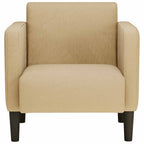 vidaXL Sessel mit Armlehnen Graugrün 54 cm Cordstoff