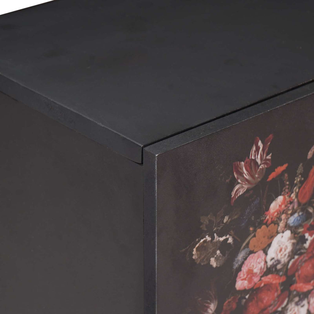 vidaXL Stauraumschränke Mehrfarbig 105 x 33,5 x 46 cm Massivholz Mango
