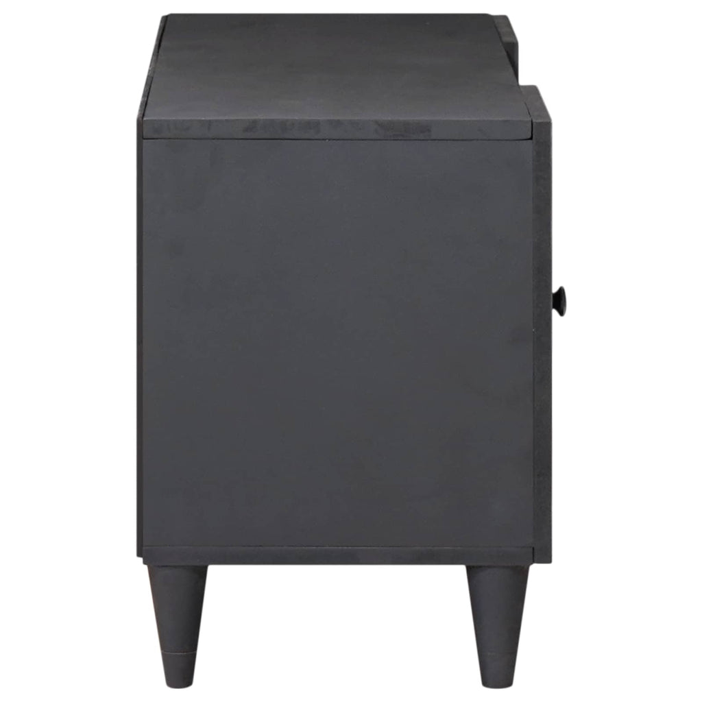 vidaXL Stauraumschränke Mehrfarbig 105 x 33,5 x 46 cm Massivholz Mango