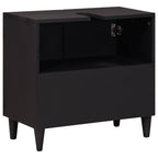 vidaXL Waschbeckenunterschrank mit Speicher Mehrfarbig 62 x 33 x 58 cm