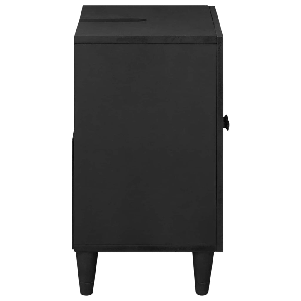 vidaXL Waschbeckenunterschrank mit Speicher Mehrfarbig 62 x 33 x 58 cm