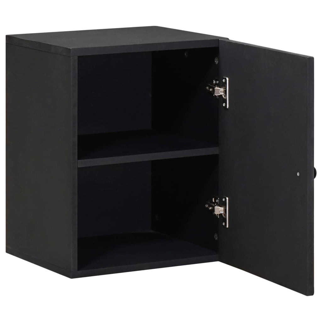vidaXL Hängeschrank Mehrfarbig 38 x 33,5 x 48 cm Massivholz Mango