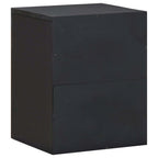 vidaXL Hängeschrank Mehrfarbig 38 x 33,5 x 48 cm Massivholz Mango