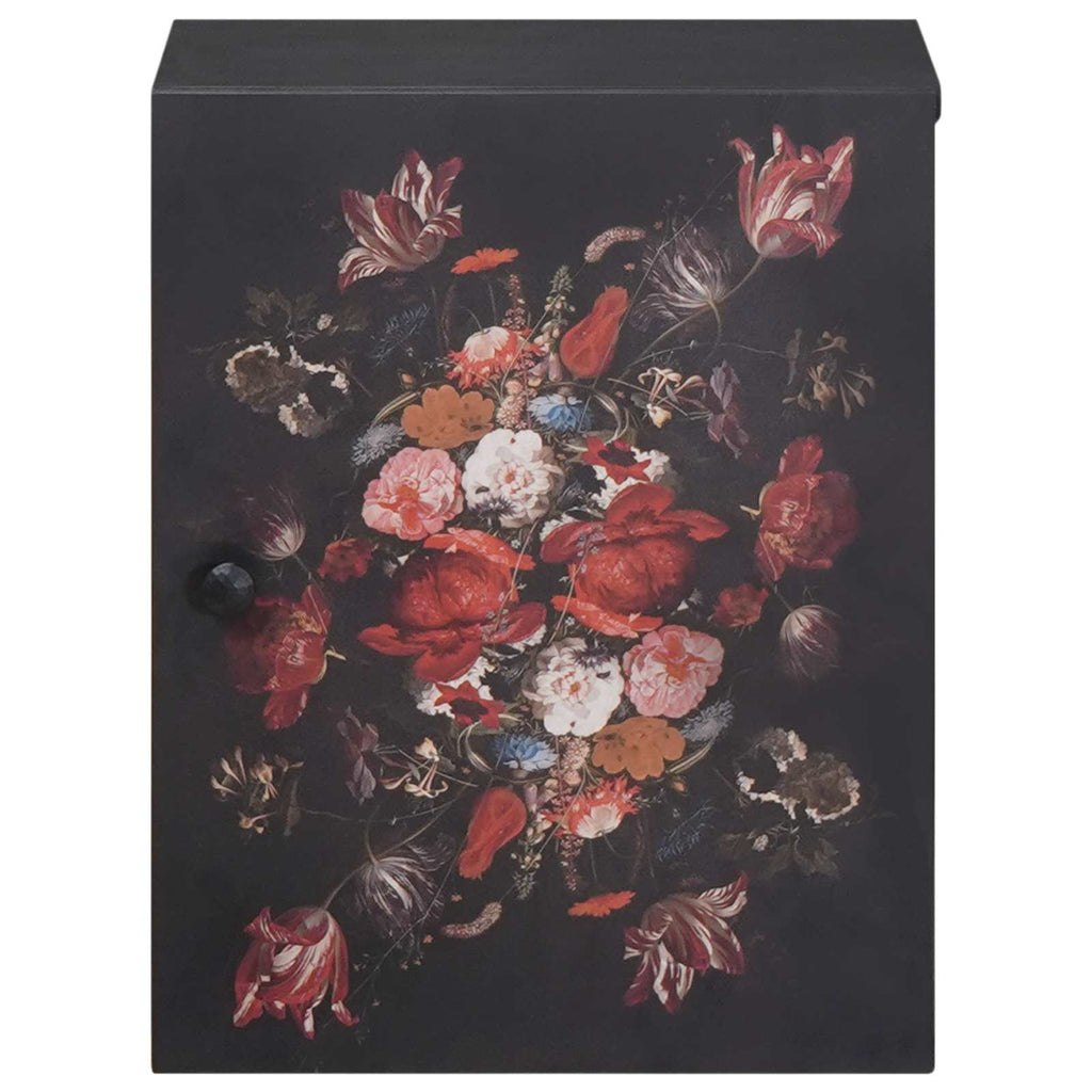 vidaXL Hängeschrank Mehrfarbig 38 x 33,5 x 48 cm Massivholz Mango