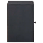 vidaXL Hängeschrank Mehrfarbig 38 x 33,5 x 48 cm Massivholz Mango