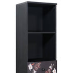 vidaXL Badezimmerschrank mit Schubladen Mehrfarbig 38 x 33,5 x 160 cm