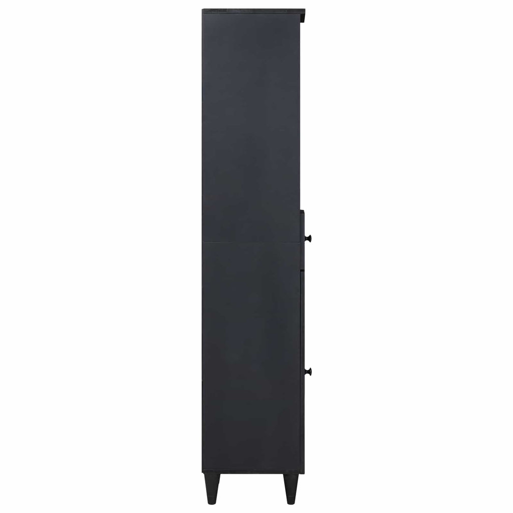 vidaXL Badezimmerschrank mit Schubladen Mehrfarbig 38 x 33,5 x 160 cm