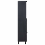 vidaXL Badezimmerschrank mit Schubladen Mehrfarbig 38 x 33,5 x 160 cm