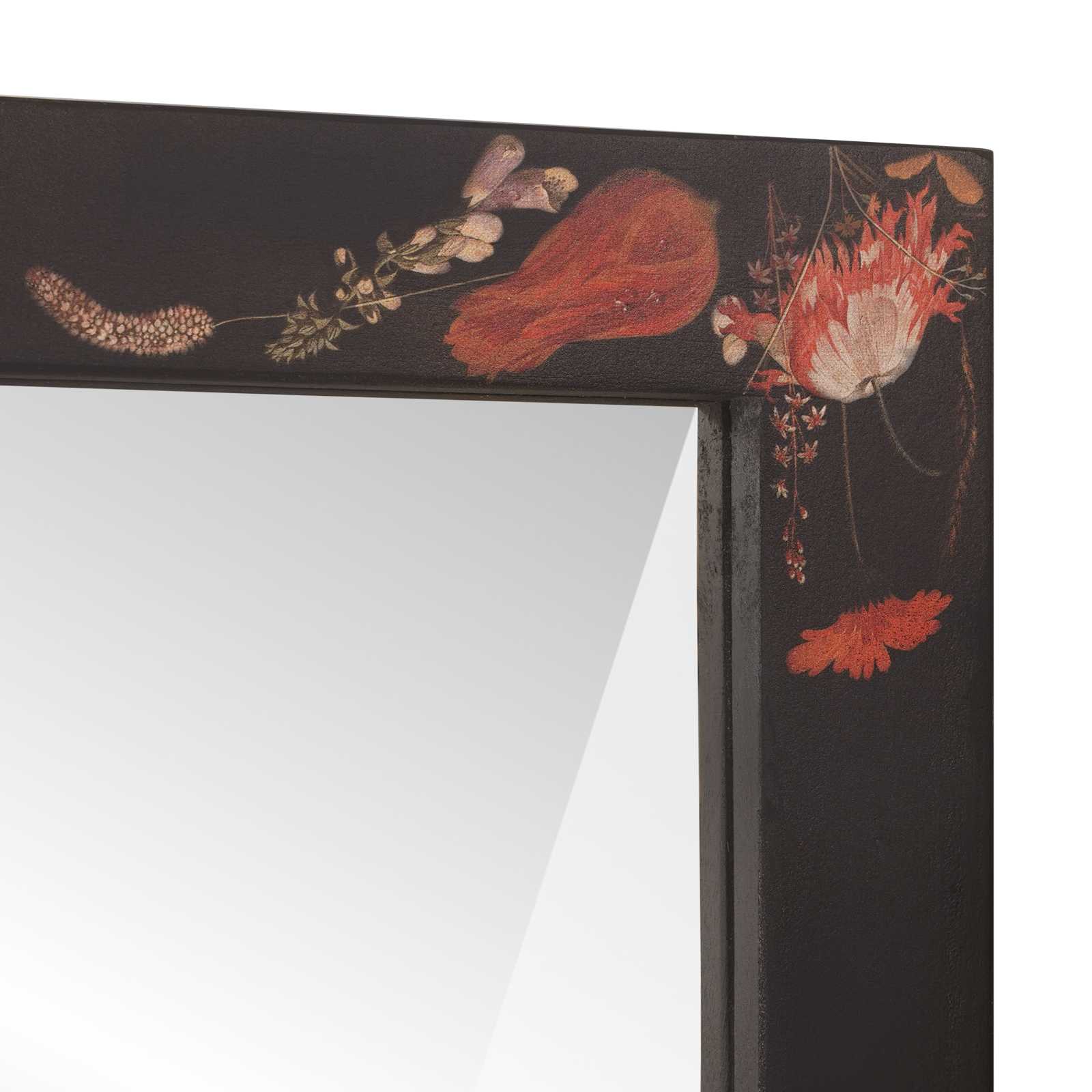 vidaXL Spiegel Wandmontiert mit Spiegel Mehrfarbig 70 x 50 x 3 cm Glas