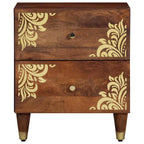 vidaXL Nachttisch Honigbraun 40 x 33 x 46 cm Massivholz Mango