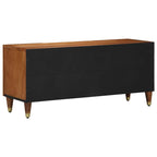 vidaXL TV-Schränk mit Tür Honigbraun 105 x 33 x 46 cm Massivholz Mango