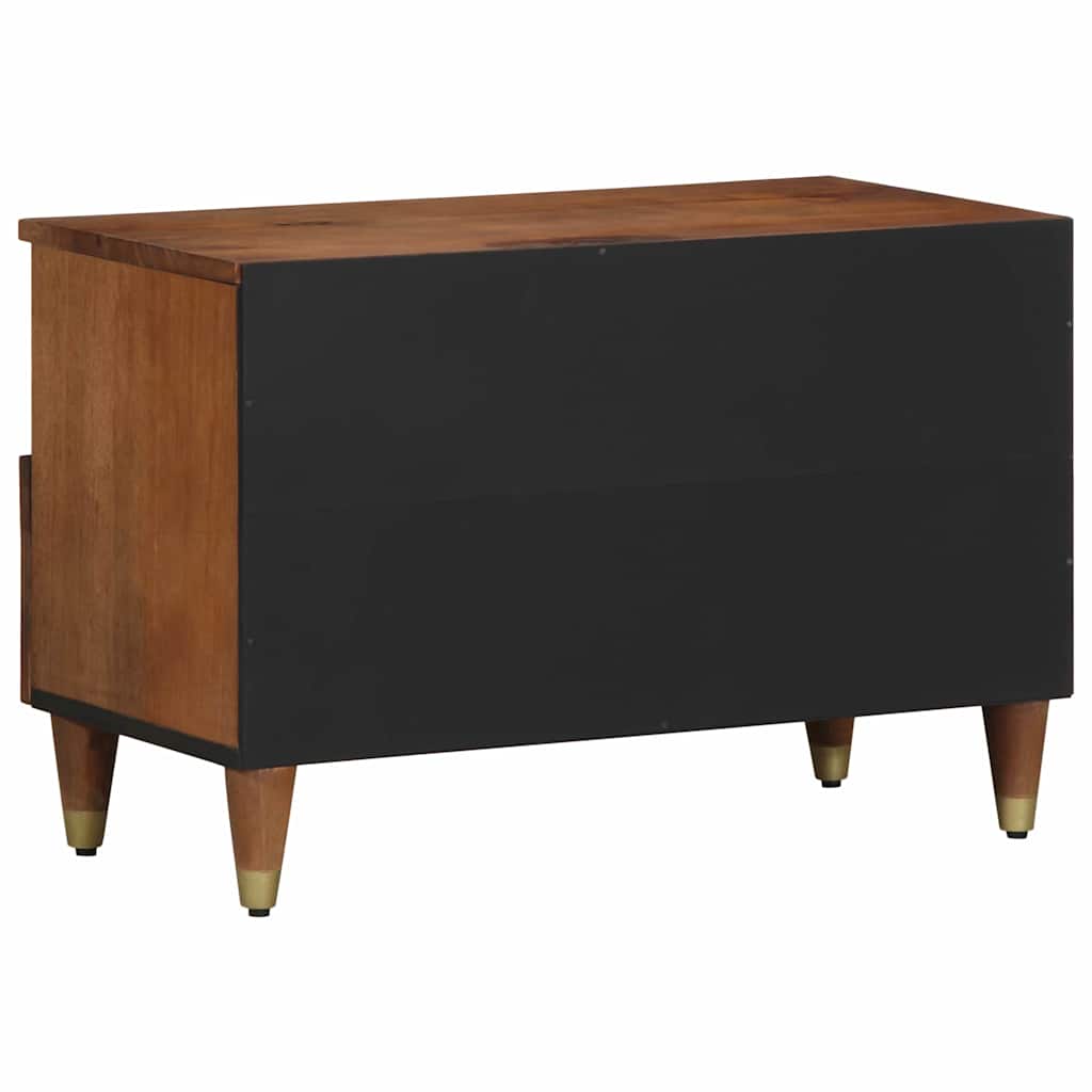 vidaXL TV-Schränk Honigbraun 70 x 33 x 46 cm Massivholz Mango