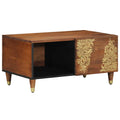 vidaXL Couchtisch Honigbraun 80 x 50 x 40 cm Massivholz Mango