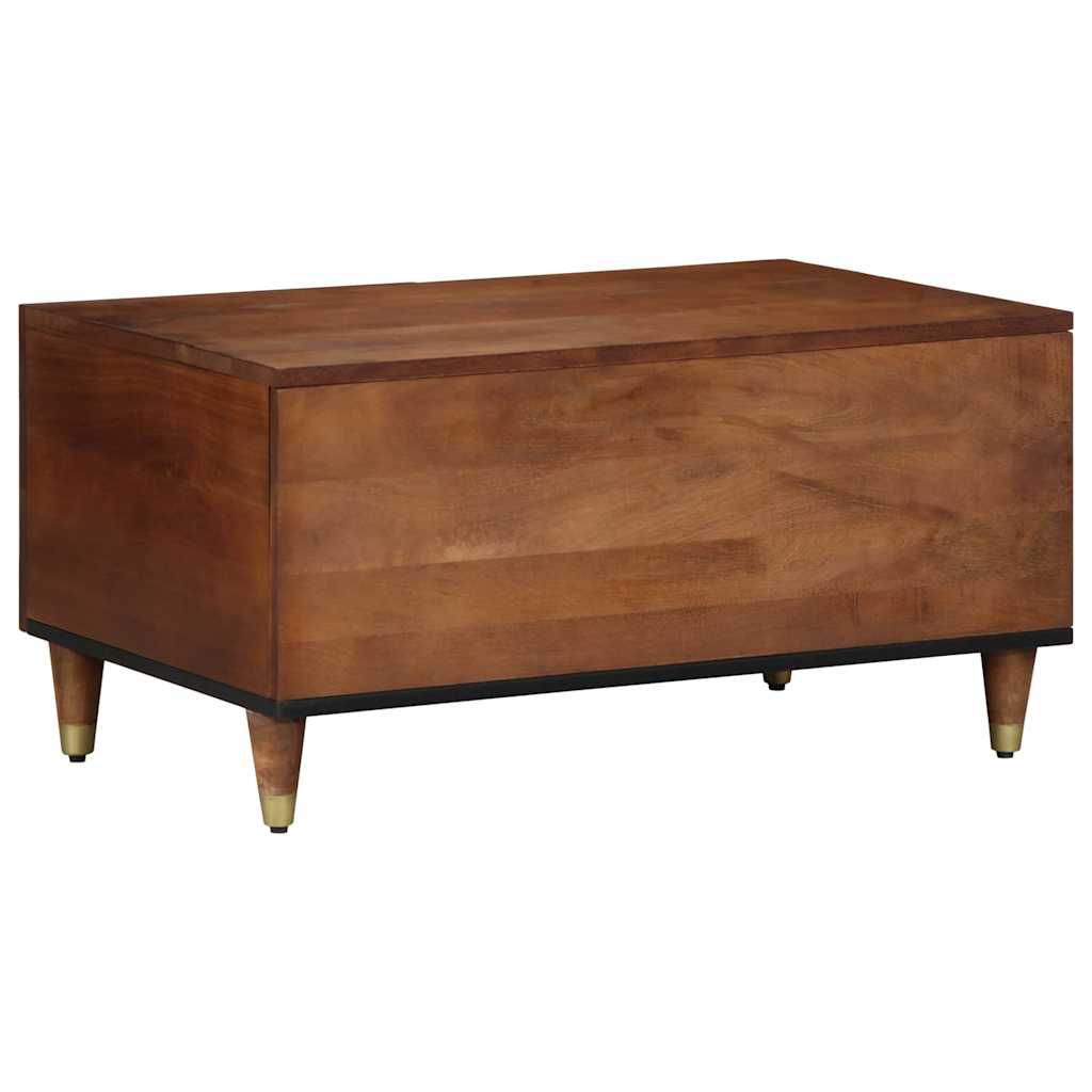 vidaXL Couchtisch Honigbraun 80 x 50 x 40 cm Massivholz Mango