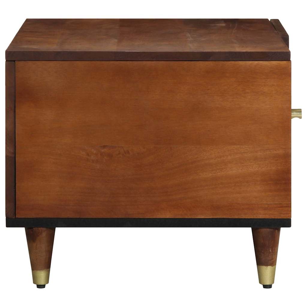 vidaXL Couchtisch Honigbraun 80 x 50 x 40 cm Massivholz Mango
