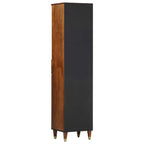 vidaXL Badezimmerschrank Honigbraun 38 x 33 x 160 cm Massivholz Mango
