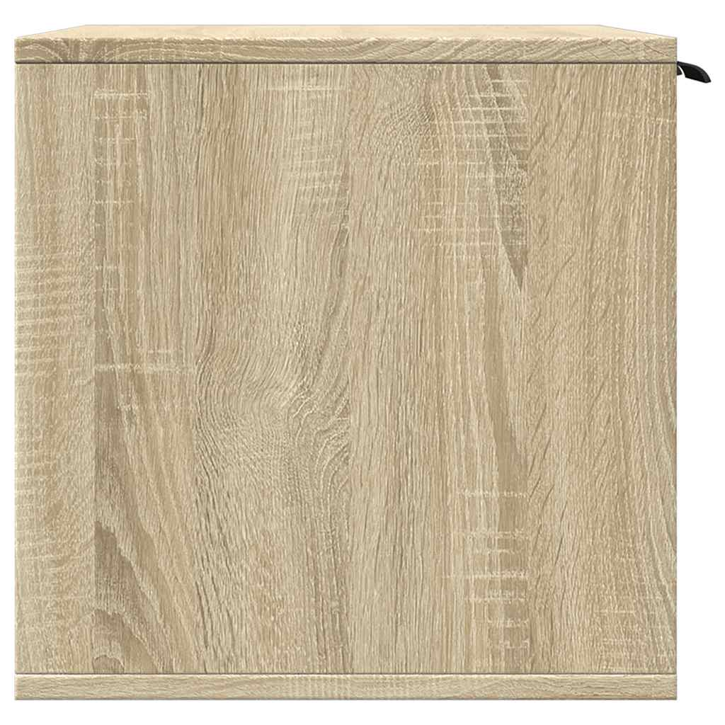 vidaXL Katzenklo Sonoma Eiche 60x40x40 cm Holzwerkstoff