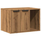 vidaXL Katzenklo Artisan-Eiche 60x40x40 cm Holzwerkstoff