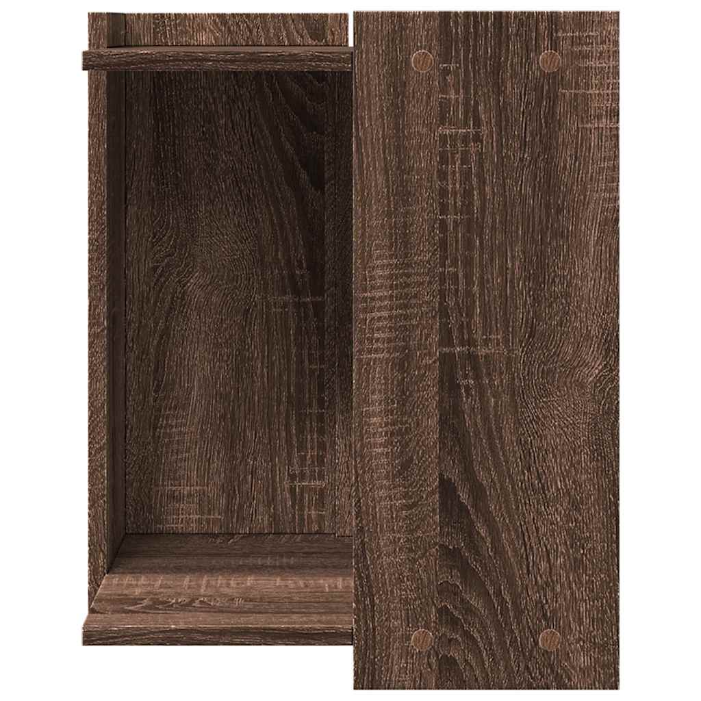 vidaXL Katzenklo Eichen-Optik 42x42x51 cm Holzwerkstoff
