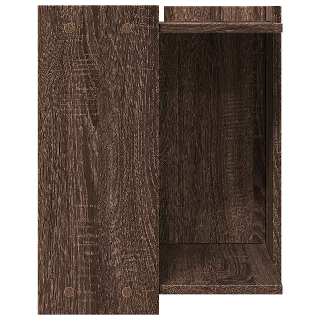 vidaXL Katzenklo Eichen-Optik 42x42x51 cm Holzwerkstoff