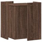 vidaXL Katzenklo Eichen-Optik 42x42x51 cm Holzwerkstoff