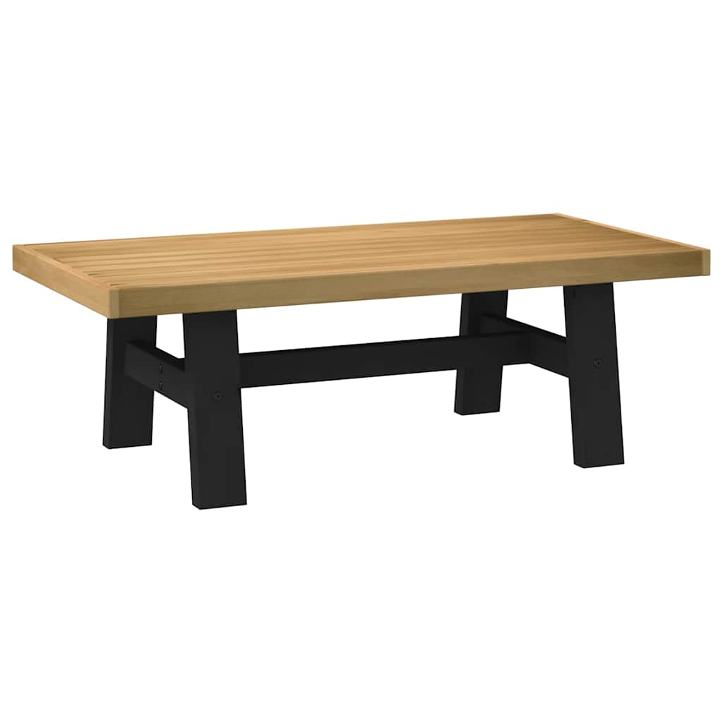 vidaXL Couchtisch NOAIN A-förmige Beine 120x60x40 cm Massivholz Kiefer