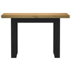 vidaXL Konsolentisch NOAIN U-Form-Beine 120x30x75 cm Massivholz Kiefer