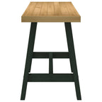 vidaXL Schreibtisch NOAIN A-Form-Beine 120x50x75 cm Massivholz Kiefer