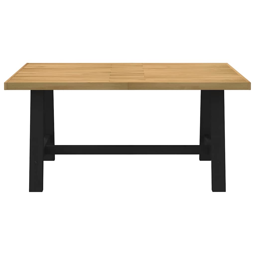 vidaXL Esstisch NOAIN A-Form-Beine 160x90x75 cm Massivholz Kiefer