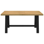 vidaXL Esstisch NOAIN A-Form-Beine 160x90x75 cm Massivholz Kiefer